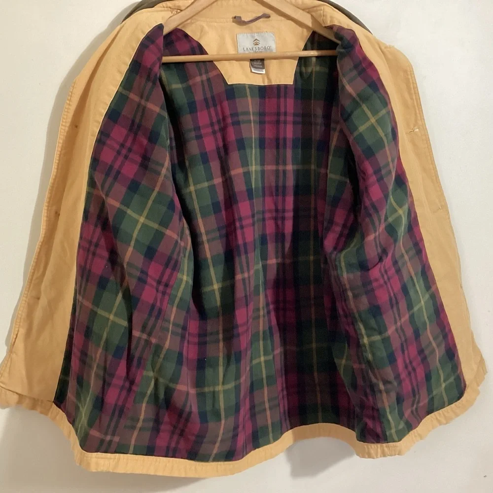 Lanesboro Outdoor Tan Canvas Barn Chore Jacket XL
